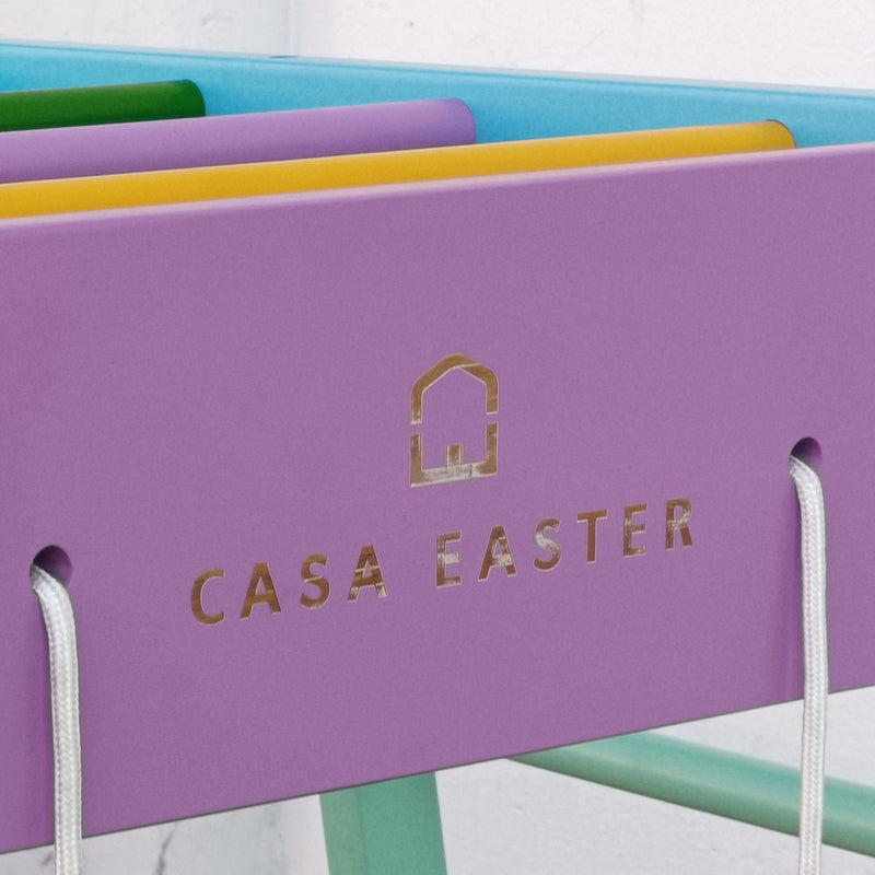 Cargue la imagen en el visor de la galería, Trepadora Infantil de Madera Pastel de colores - SRWPAS