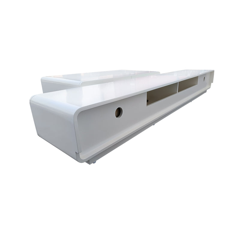 Cargue la imagen en el visor de la galería, Set TV Kimpton 2.2 M / 1.3 M WW13070 color blanco - WW13070