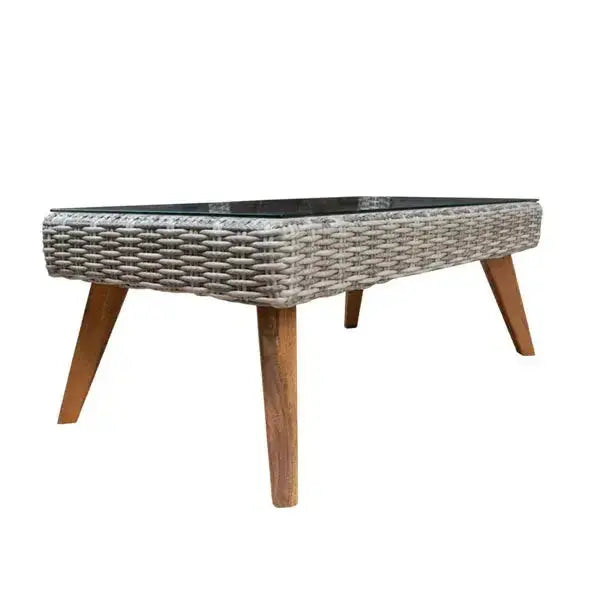 Cargue la imagen en el visor de la galería, Sala de Rattan Triple Color Carbon Triple-Vita CasaEaster