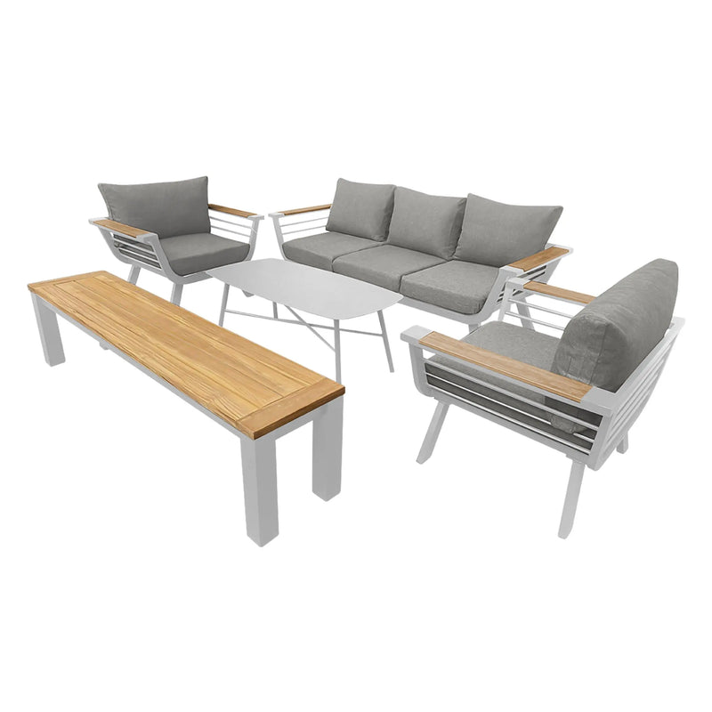 Cargue la imagen en el visor de la galería, Sala para Exterior e Interior de Aluminio Color Blanco FRIO ESPECIAL-SDAPEYJMFESP