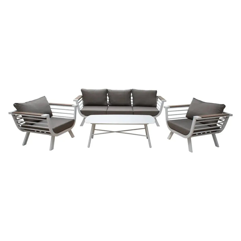 Cargue la imagen en el visor de la galería, Sala para Exterior e Interior de Aluminio Color Blanco FRIO TRIPLE-CSO30145AA4