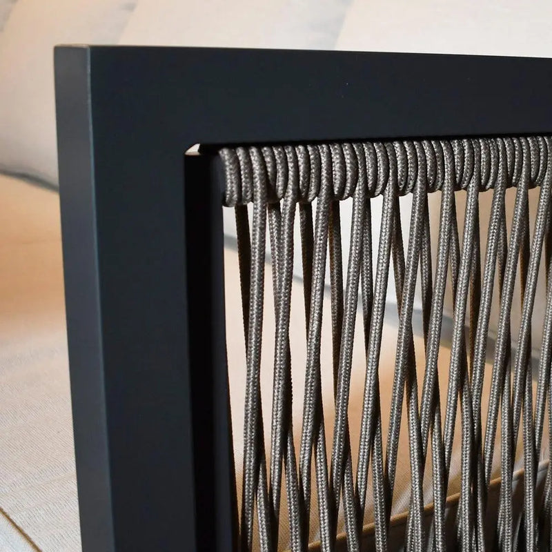 Cargue la imagen en el visor de la galería, Sala para Exterior e Interior de Aluminio Color Blanco TOSCANA CORNER-L-GL7017