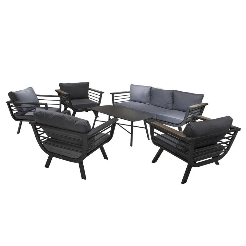 Cargue la imagen en el visor de la galería, Sala para Exterior e Interior de Aluminio Color Carbon FRIO EXTRA -SDAPEDJPFECC