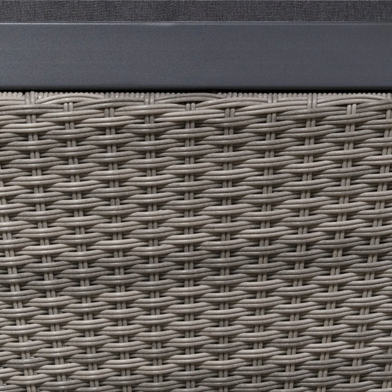 Cargue la imagen en el visor de la galería, Sala para Exterior e Interior de Aluminio Color Carbon LYNE TRIPLE-6153059 CasaEaster