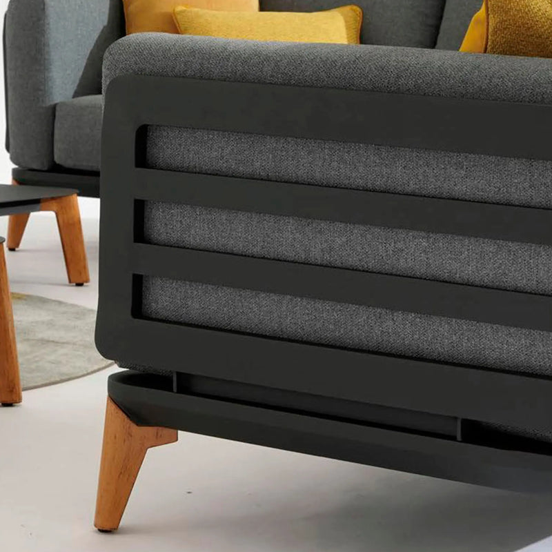 Load image into Gallery viewer, Sala para Exterior e Interior de Aluminio Color Carbon MOSS DOBLE-1193DO-CA CasaEaster