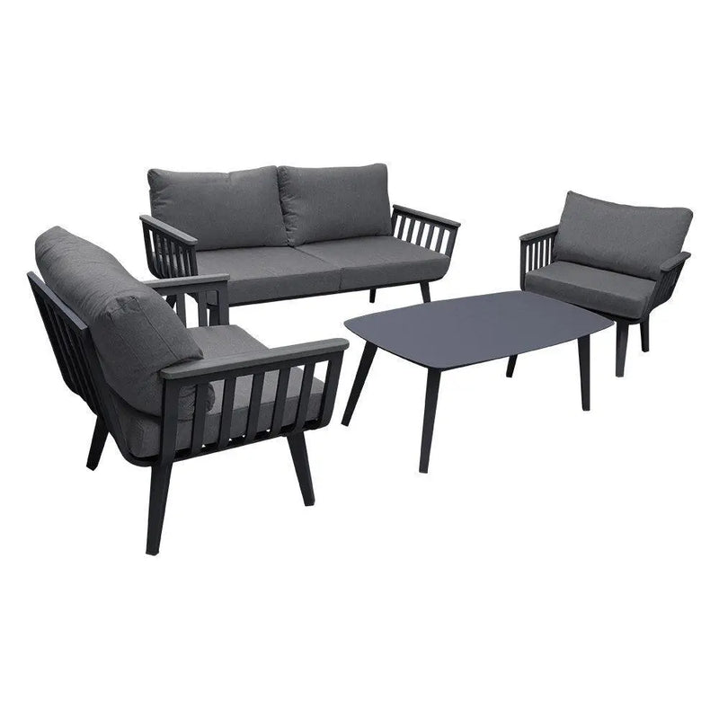 Cargue la imagen en el visor de la galería, Sala para Exterior e Interior de Aluminio Color Carbon- OCEAN DUO-CS3O0143AA