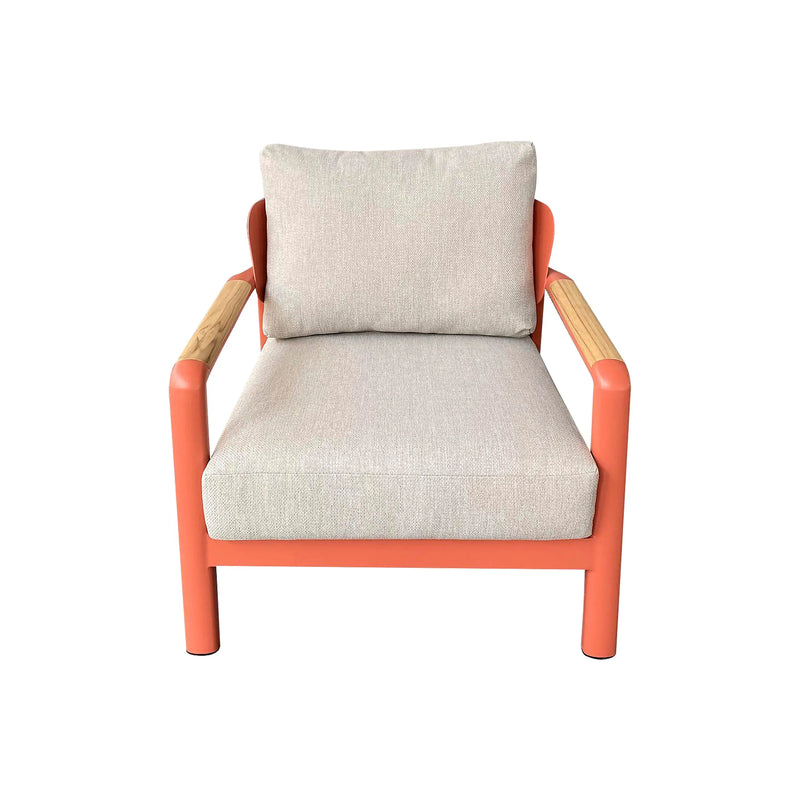 Cargue la imagen en el visor de la galería, Sala para Exterior e Interior de Aluminio Color Naranja MILI DOBLE-230175180-N CasaEaster