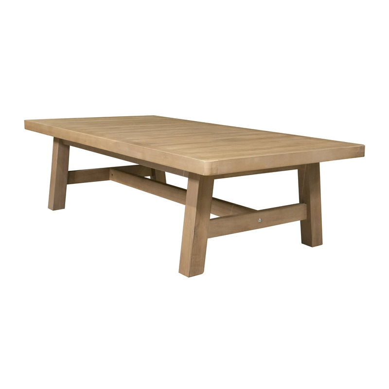 Cargue la imagen en el visor de la galería, Sala para Exterior e Interior de Madera Acacia Color Blanco RIMINI TRIPLE-SDMPERET CasaEaster