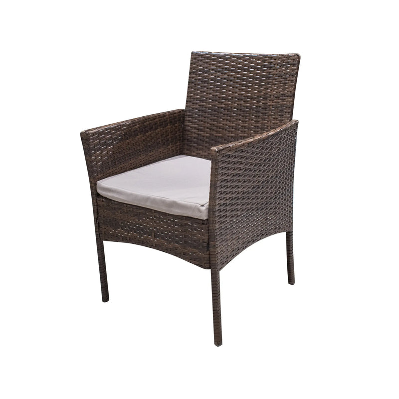 Cargue la imagen en el visor de la galería, Sala para Exterior e Interior de Rattan Color Cafe ERICK-SFS003 CasaEaster