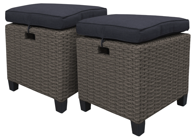 Cargue la imagen en el visor de la galería, Sala para Exterior e Interior de Rattan Color Carbon BAXTER-HUC37882 CasaEaster