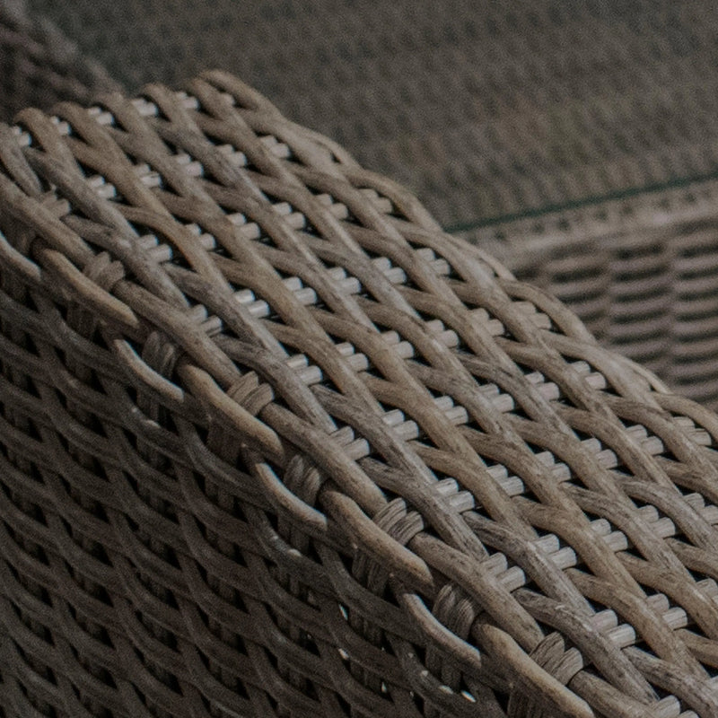 Cargue la imagen en el visor de la galería, Sala para Exterior e Interior de Rattan Color Carbon CASABAO-HUC39543