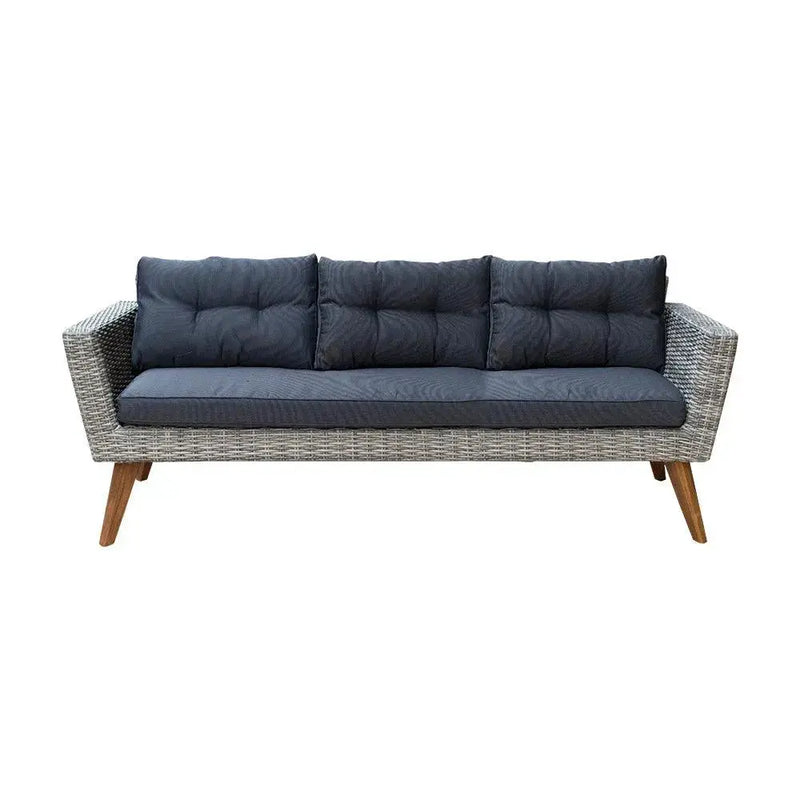 Cargue la imagen en el visor de la galería, Sala para Exterior e Interior de Rattan Color Carbon VITA EXTRA-SRVEPE CasaEaster