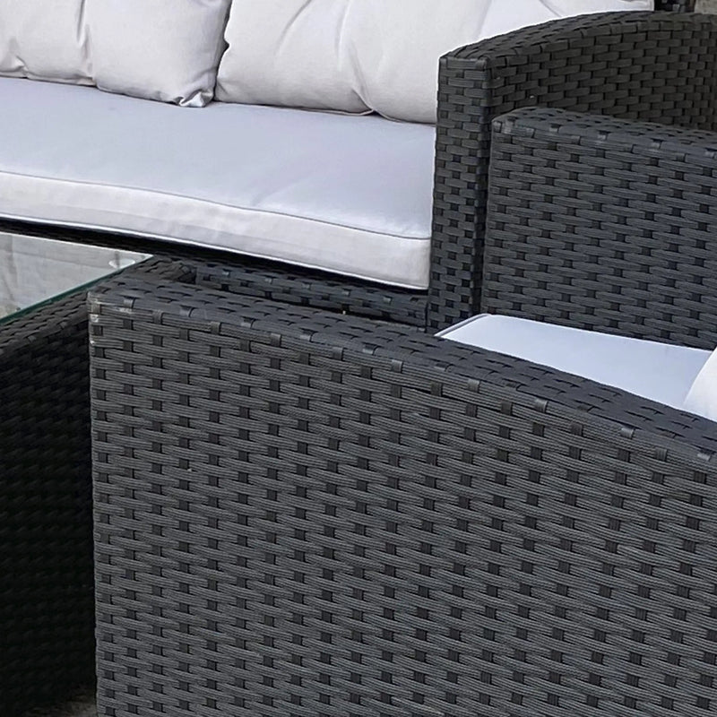 Cargue la imagen en el visor de la galería, Sala para Exterior e Interior de Rattan Color Marron CHELSEA-SH005 CasaEaster