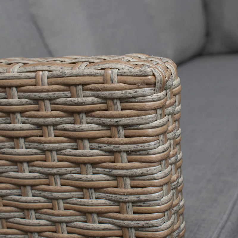 Cargue la imagen en el visor de la galería, Sala para Exterior e Interior de Rattan Color Natural BAXTER-HUCB CasaEaster