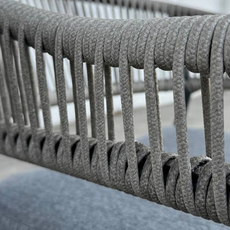 Cargue la imagen en el visor de la galería, Sala para interior y exterior de PE Rattan color gris AVIVIA 50146D-AV22445 CasaEaster
