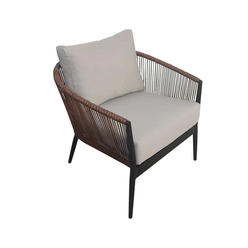 Cargue la imagen en el visor de la galería, Set Bistro Maknes + mesa Maestro Carbon CasaEaster