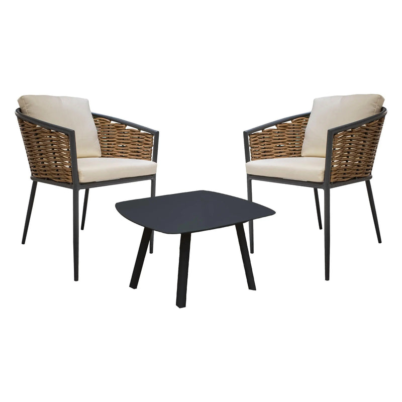 Cargue la imagen en el visor de la galería, Set para Exterior e Interior Color Carbon GLAMOUR BISTRO-4308203836