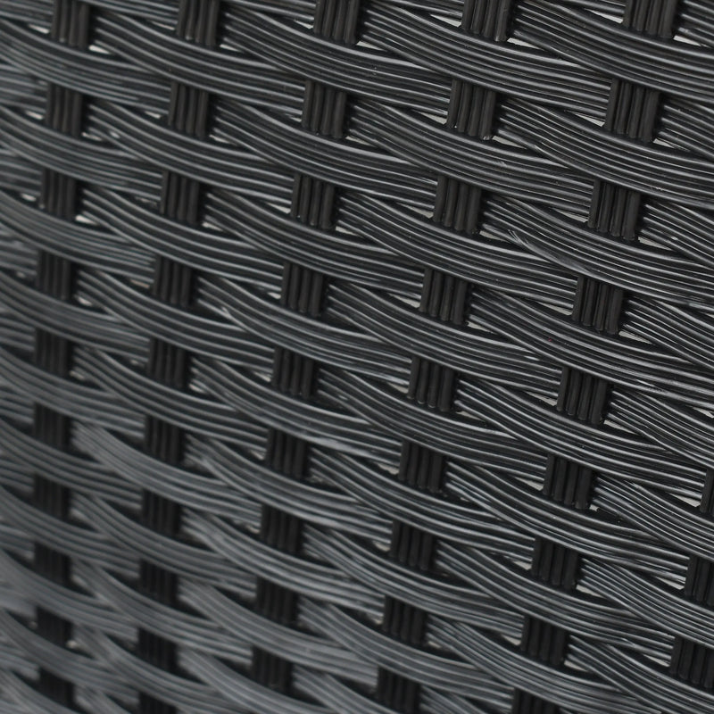 Cargue la imagen en el visor de la galería, Set para Exterior e Interior de Rattan Color Carbon STEFA BISTRO-HDS-3181 CasaEaster