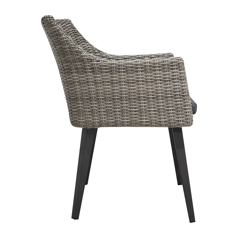 Cargue la imagen en el visor de la galería, SET BISTRO MESA RAMON + 2 SILLAS BORDOUX GRIS