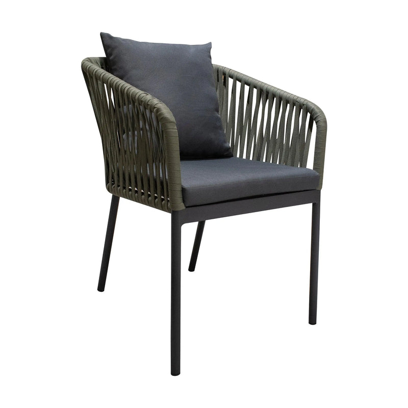 Cargue la imagen en el visor de la galería, Silla 561 de Lazo para Exterior e Interior Color Verde ELONA-El51-