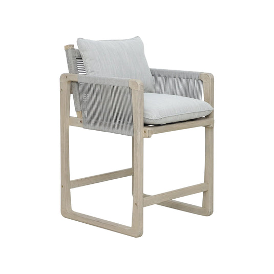 Silla Alta Baker Gris claro - HUC39873-1 CasaEaster