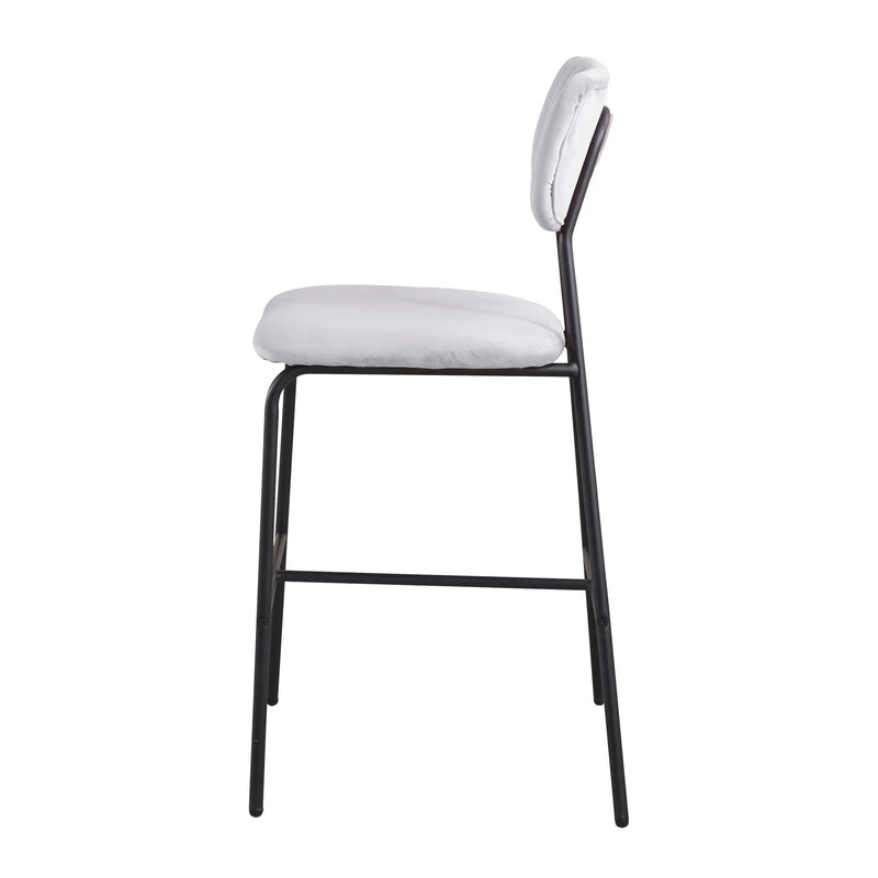 Cargue la imagen en el visor de la galería, Silla Alta de Barra para Interior Color Gris Claro -BAR STREAT-BA562 CasaEaster