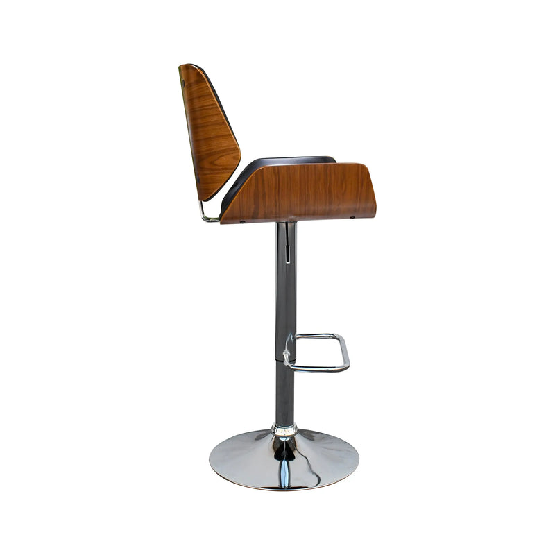 Cargue la imagen en el visor de la galería, Silla Alta de Barra para Interior Color Negro JY1087- JY1087 CasaEaster