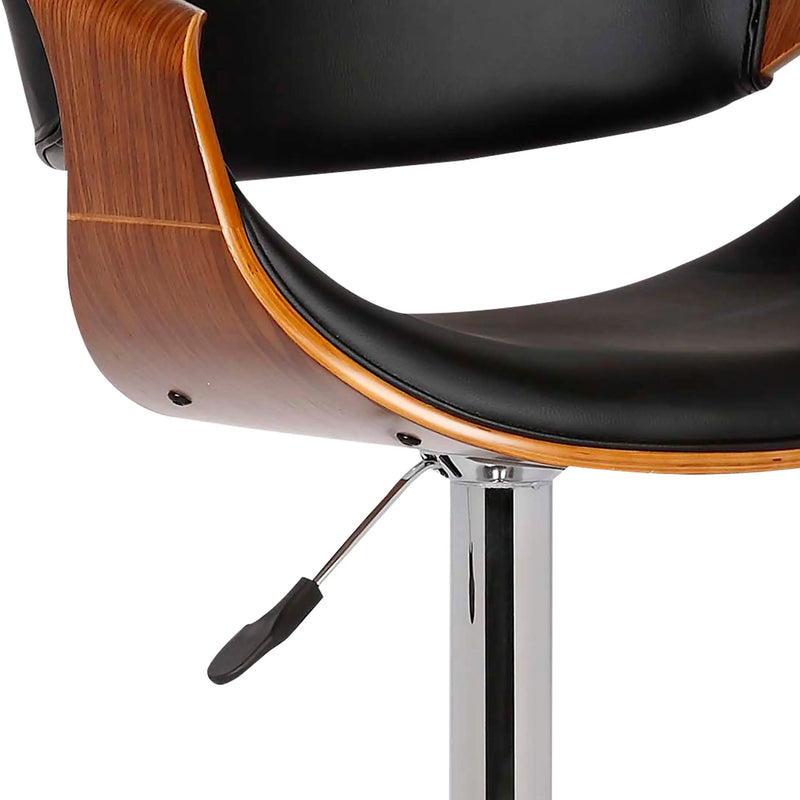 Cargue la imagen en el visor de la galería, Silla Alta de Barra para Interior Color Negro JY1996-JY1996 CasaEaster