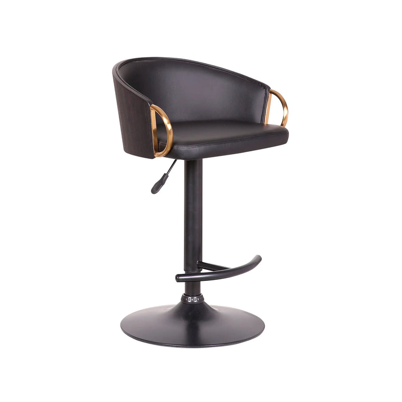 Cargue la imagen en el visor de la galería, Silla Alta de Barra para Interior Color Negro JY3034Y-JY3034Y CasaEaster