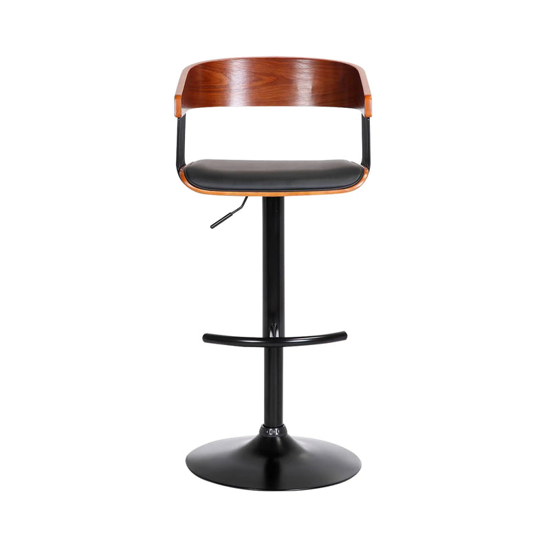 Cargue la imagen en el visor de la galería, Silla Alta de Barra para Interior Color Negro JY3111X-L-JY3111X-L CasaEaster