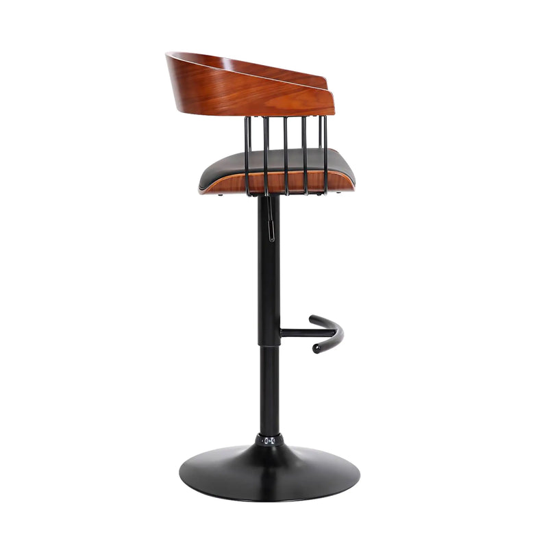 Cargue la imagen en el visor de la galería, Silla Alta de Barra para Interior Color Negro JY3111X-L-JY3111X-L CasaEaster