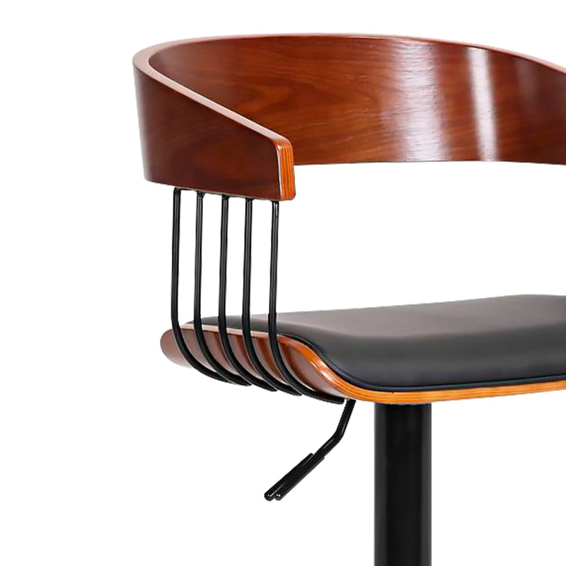 Cargue la imagen en el visor de la galería, Silla Alta de Barra para Interior Color Negro JY3111X-L-JY3111X-L CasaEaster