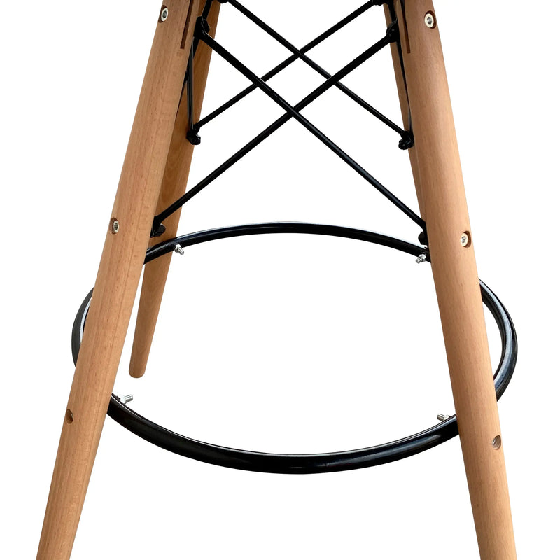 Load image into Gallery viewer, Silla Alta de Barra para Interior Color Negro MERIDA-94016900-04-NE CasaEaster