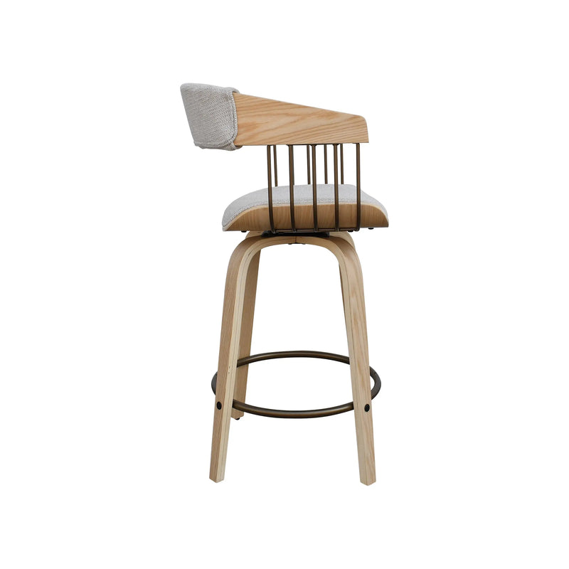 Cargue la imagen en el visor de la galería, Silla Alta de Barra para Interior JY3111X2-M-JY3111X2-M CasaEaster