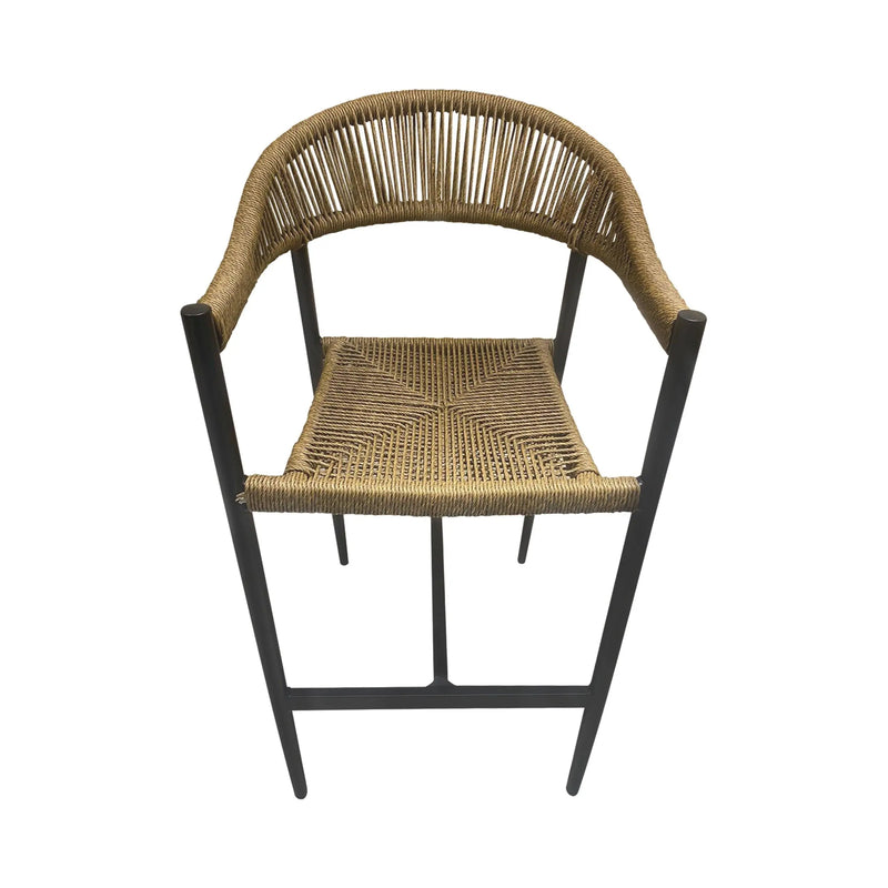 Cargue la imagen en el visor de la galería, Silla Alta de Lazo para Exterior e Interior Color Cafe LILIAN -2212