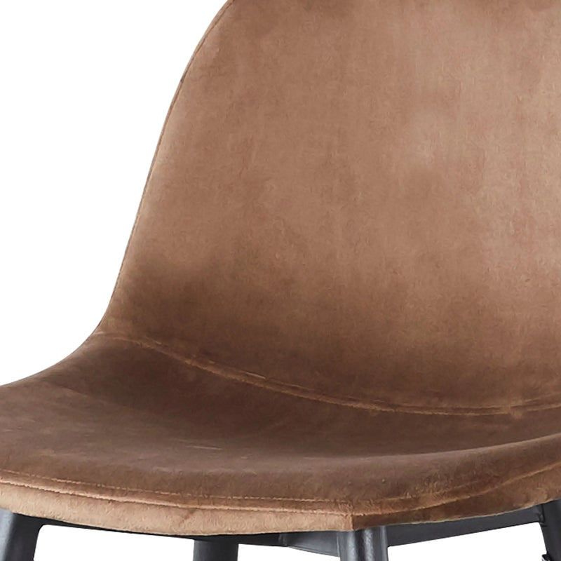 Load image into Gallery viewer, Silla Alta para interior exterior, Color Cafe, BAR SALOMON BA193-BS019 CasaEaster