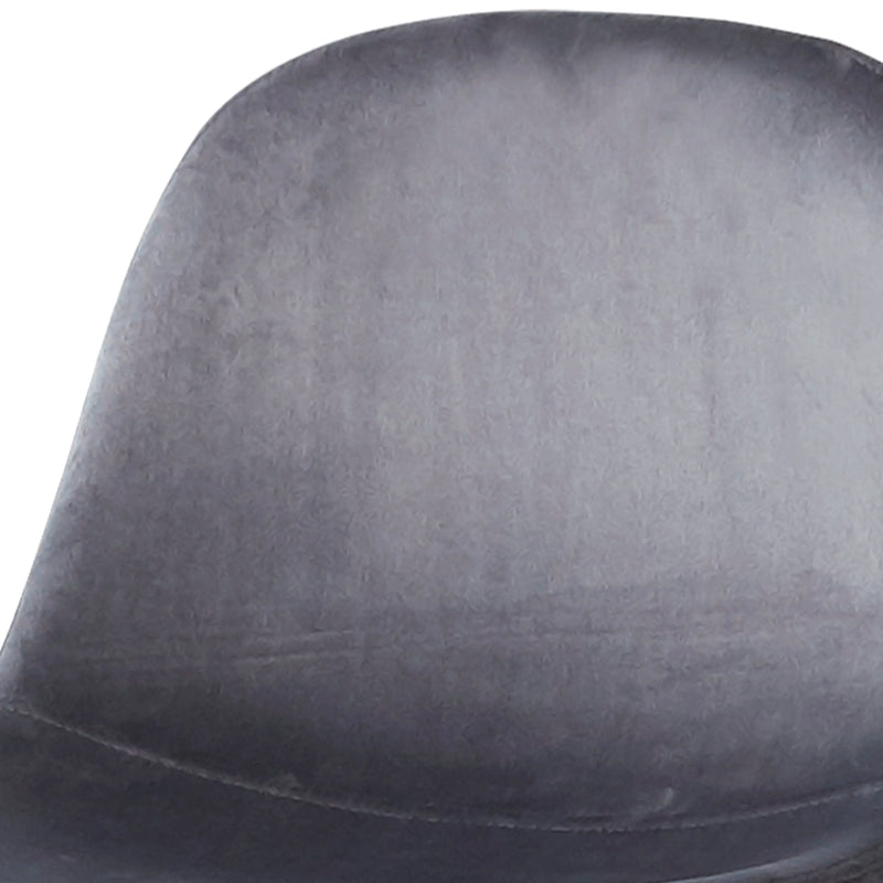 Cargue la imagen en el visor de la galería, Silla Alta para interior exterior, Color Gris Obscuro, BAR SALOMON BA192-BS019 CasaEaster