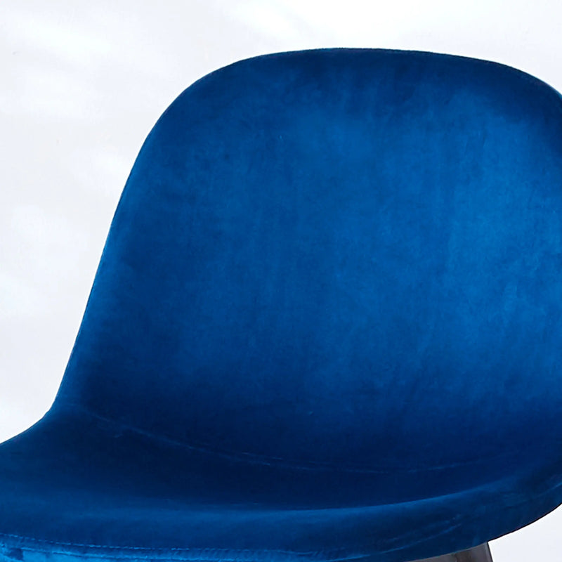 Cargue la imagen en el visor de la galería, Silla Alta para interior exterior, Color azul, BAR SALOMON BA191-BS019 CasaEaster
