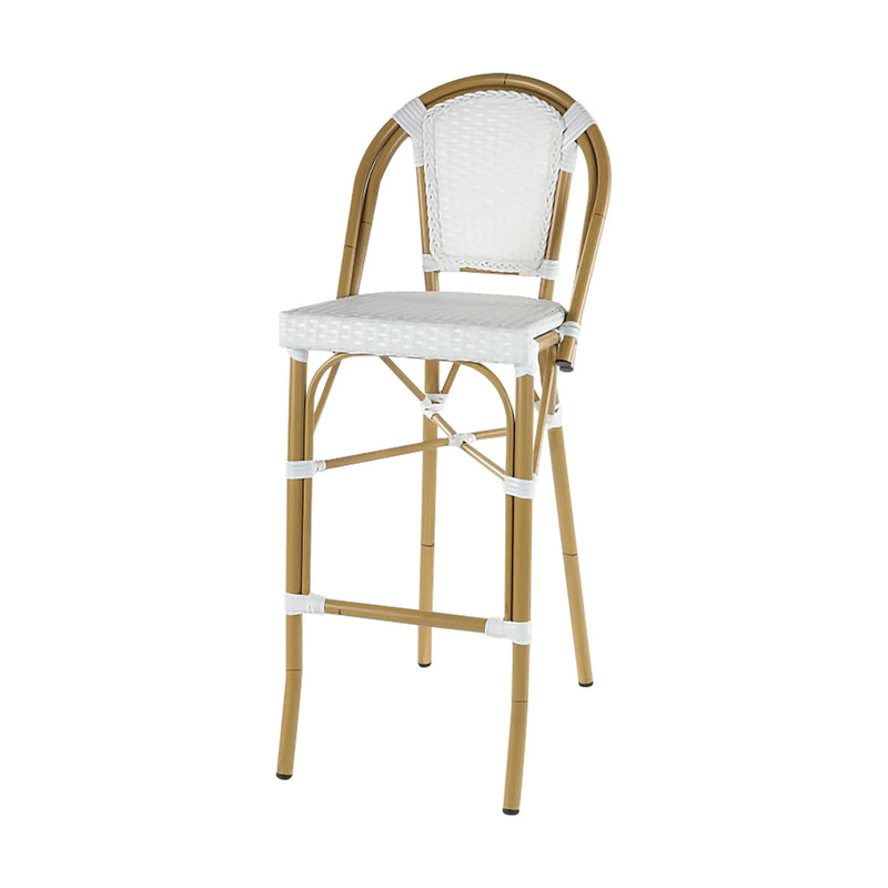 Load image into Gallery viewer, Silla Alta parapara Exterior e Interior de Rattan Color Blanco OSESUNA-337751 CasaEaster