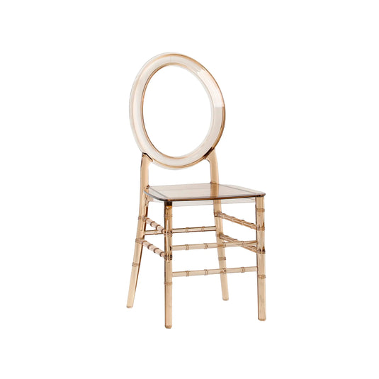 Silla BD48A amber tranparente - BD48A CasaEaster
