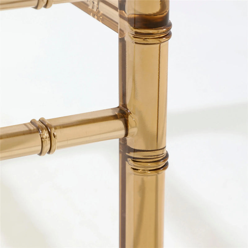 Cargue la imagen en el visor de la galería, Silla BD48A amber tranparente - BD48A CasaEaster