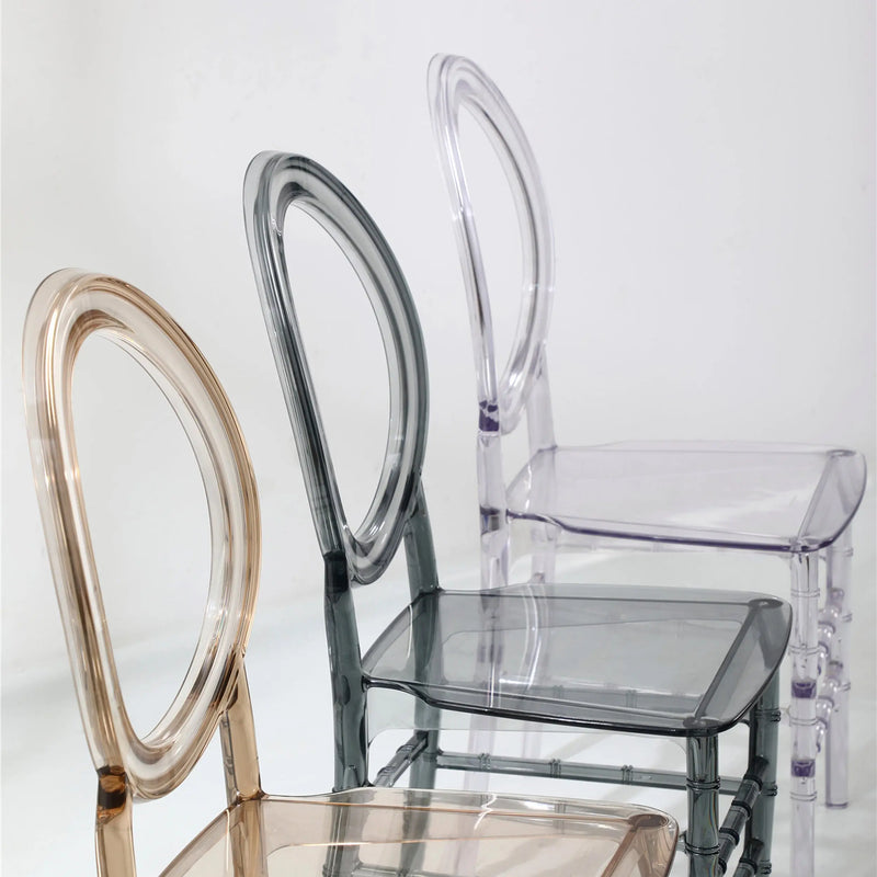 Cargue la imagen en el visor de la galería, Silla BD49C transparente - BD49C CasaEaster