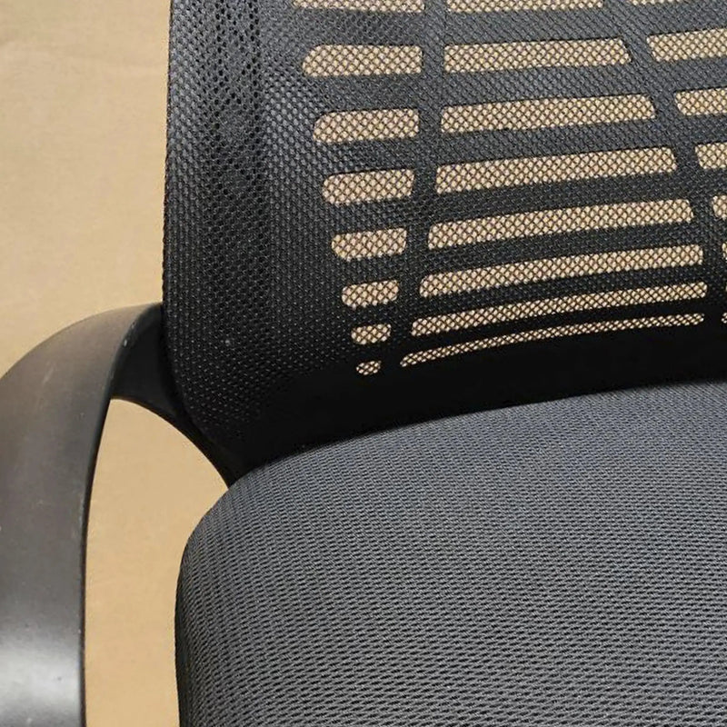 Cargue la imagen en el visor de la galería, Silla De Escritorio para Interior de Aluminio Color Negro-WILYSHIR-SLO-115 CasaEaster