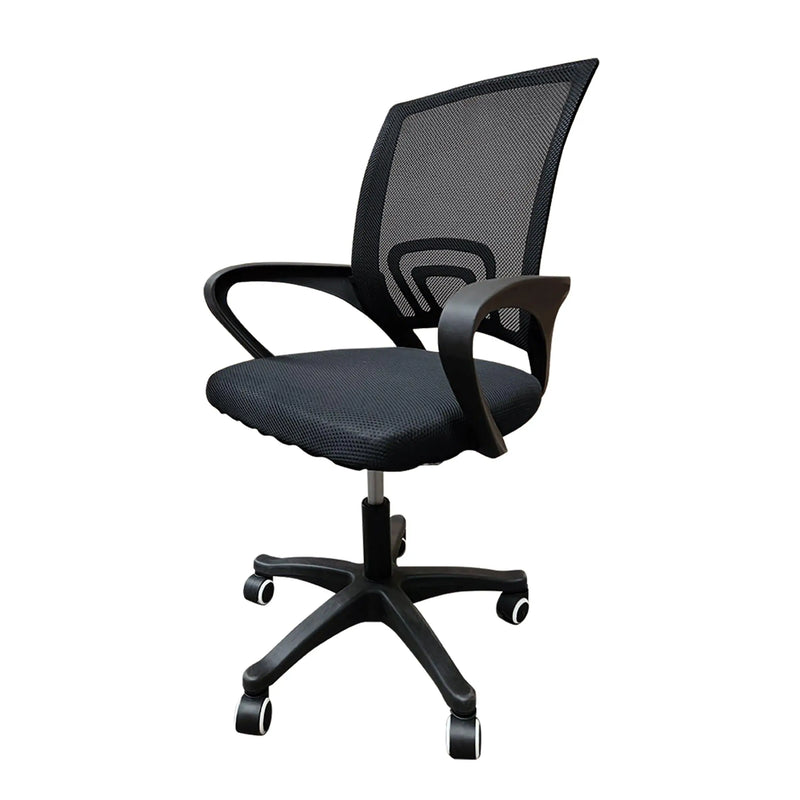 Cargue la imagen en el visor de la galería, Silla De Escritorio para Interior de Aluminio Color Negro YAEN -VAR-SLO-112