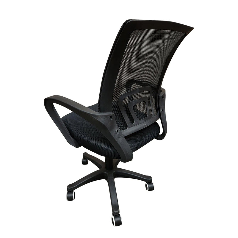 Cargue la imagen en el visor de la galería, Silla De Escritorio para Interior de Aluminio Color Negro YAEN -VAR-SLO-112