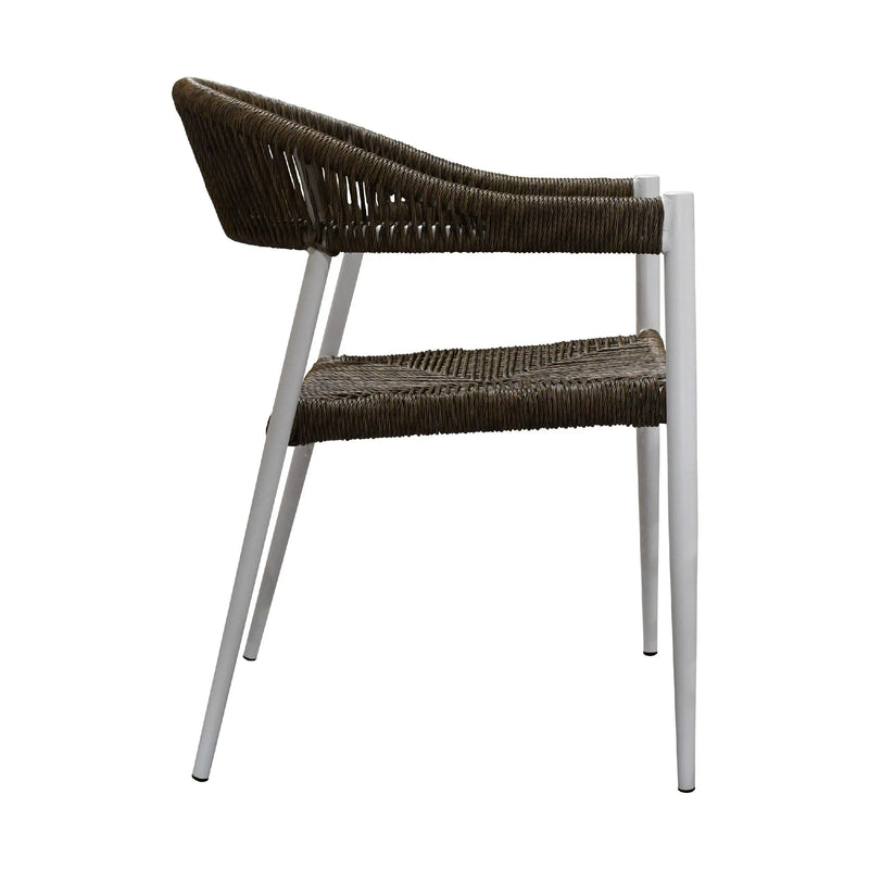 Cargue la imagen en el visor de la galería, Silla Mona 3100 de Lazo para Exterior e Interior Color Cafe MONA 3100-ZF3100