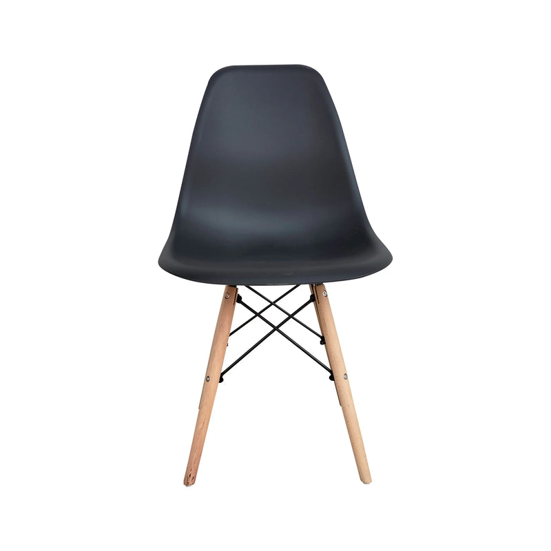 Cargue la imagen en el visor de la galería, Silla P101BL Negra - P101BL CasaEaster