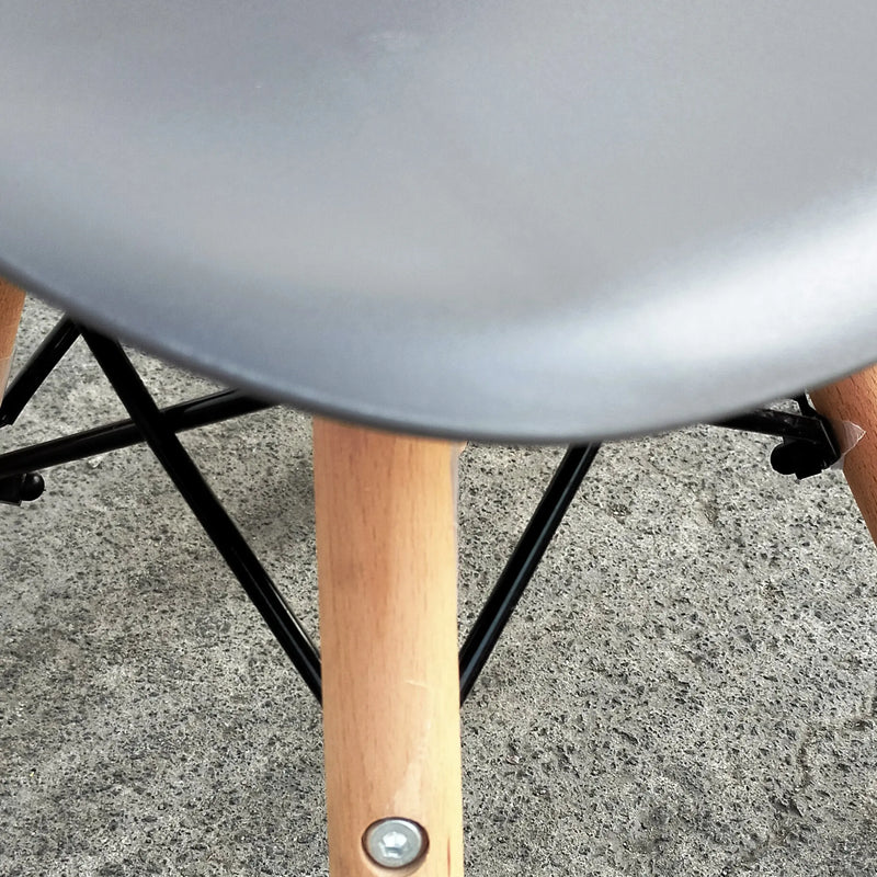 Cargue la imagen en el visor de la galería, Silla P101C Gris - P101CGR CasaEaster