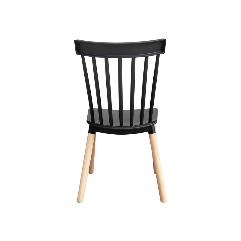 Cargue la imagen en el visor de la galería, Silla P146BL Color Negra - P146BL CasaEaster