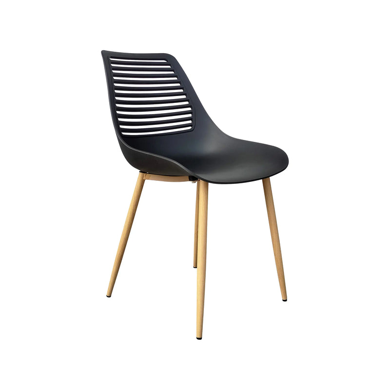 Cargue la imagen en el visor de la galería, Silla P148 Patas Color Natural & Negro - P148 CasaEaster